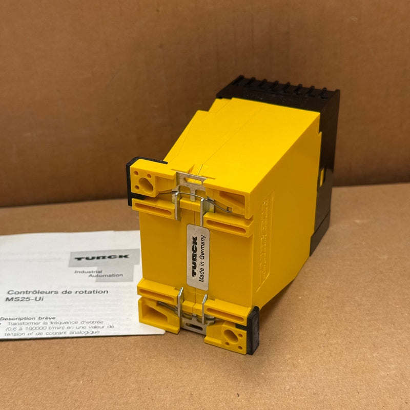 Turck – MS25-Ui – Rotational Speed Monitor / Frequency-to-Analog Converter