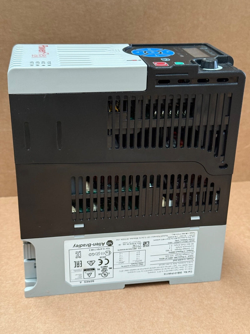 Allen-Bradley – 25B‑D1P4N114 – PowerFlex 525 AC Drive, 0.5 HP, 480 V