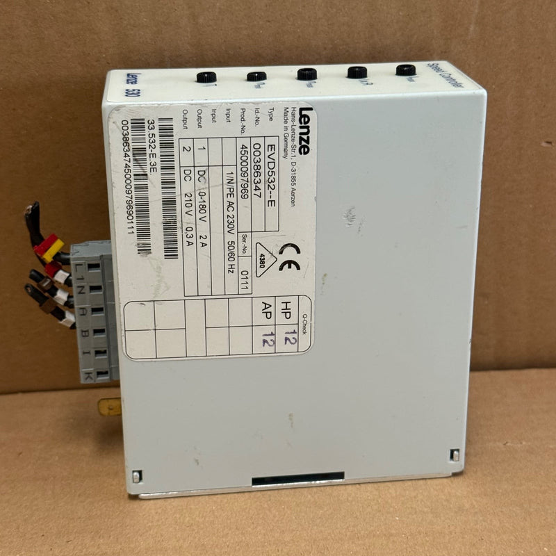 Lenze – EVD532-E (Series 530) – DC Drive Speed Controller / Regulator