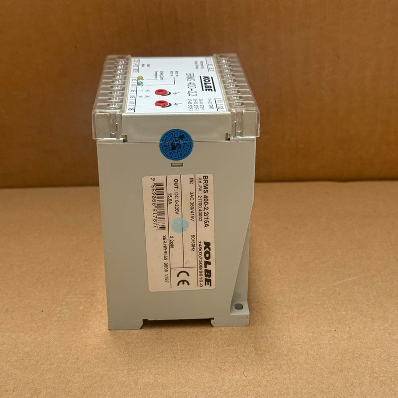 PETER ELECTRONIC – BRMS 400-2,2 / 21700.40002 – Motor Starter & DC Braking Modul
