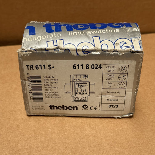 THEBAN – TR611S / 6118024 – PROGRAMMABLE TIMER SWITCH 10A 250VAC