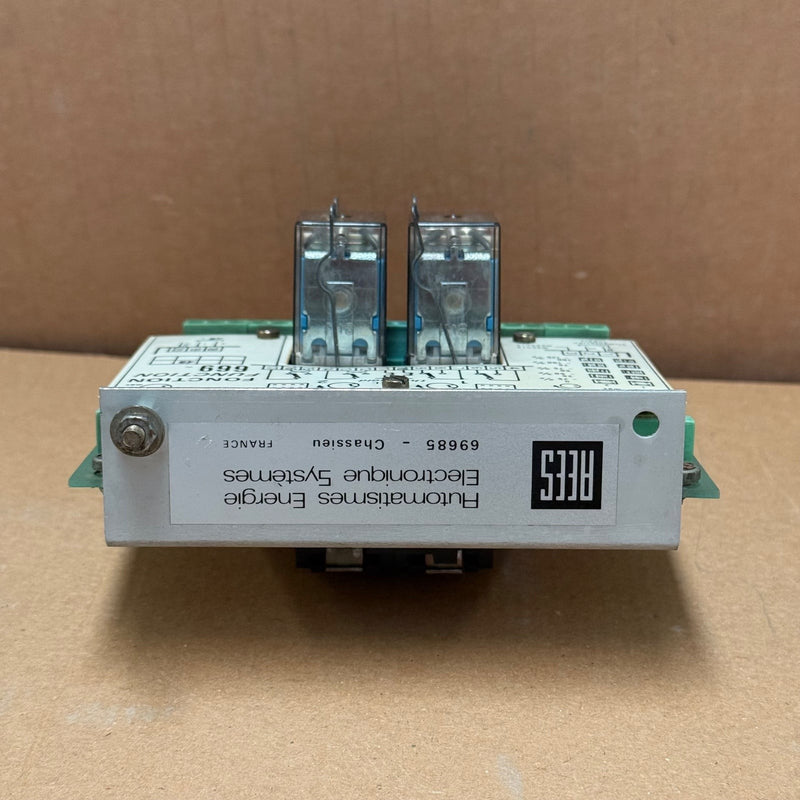 AEES – 669 – Dual Channel Timing Threshold Control Relay Module