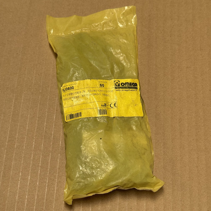 50PCs OMEGA FUSIBILI S.P.A. – IU0600 – 1/2 Protection for 600H/660/1000