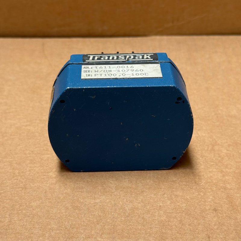 Transpak – T611-0016 – RTD Temperature Transmitter