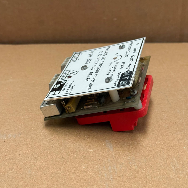 MTB Hennequin – 610 – DC Voltage Threshold Timing Relay