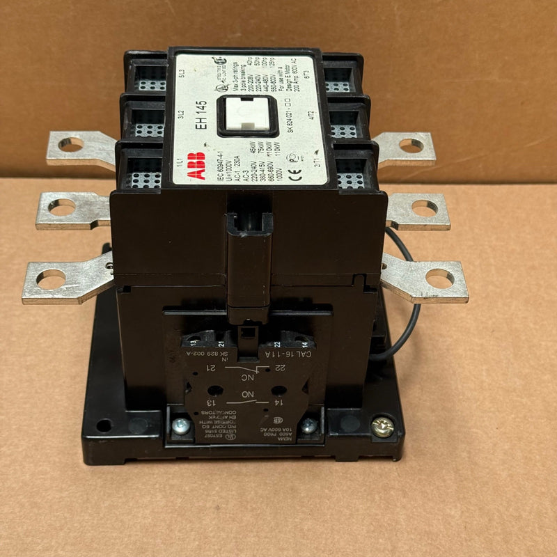 ABB – EH145 SK824021 – 3-Pole Power Contactor 230 A / 50–90 V DC