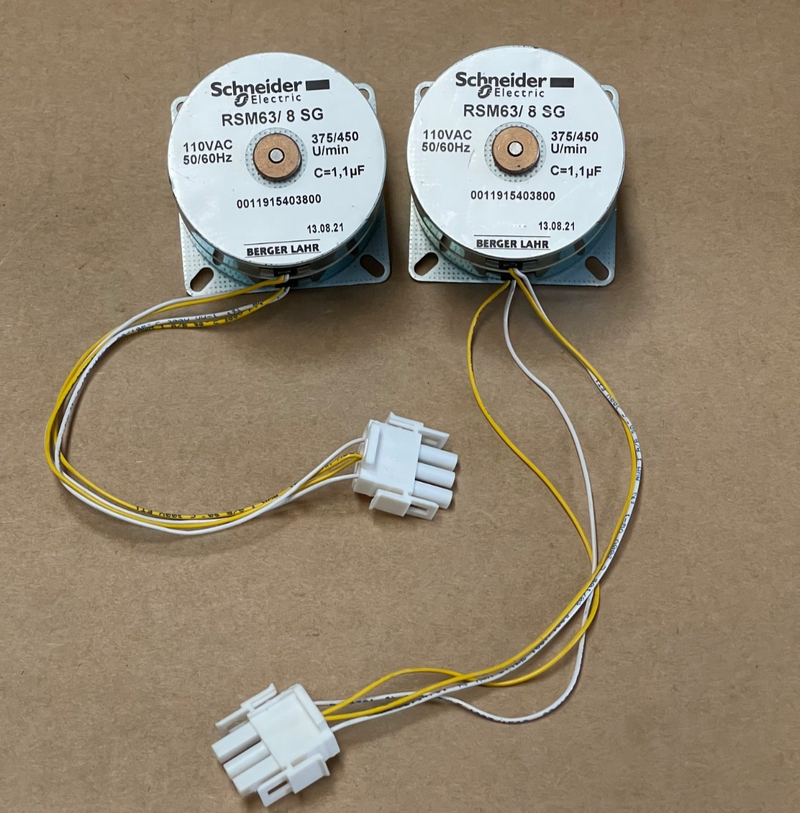 1PCs Schneider Electric – RSM63/8 SG – Lexium TinCan Stepper Motor 110VAC