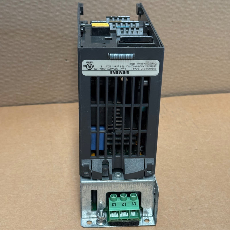 Siemens – 6SE6420-2UD15-5AA1 – MICROMASTER 420 Compact AC Frequency Inverter