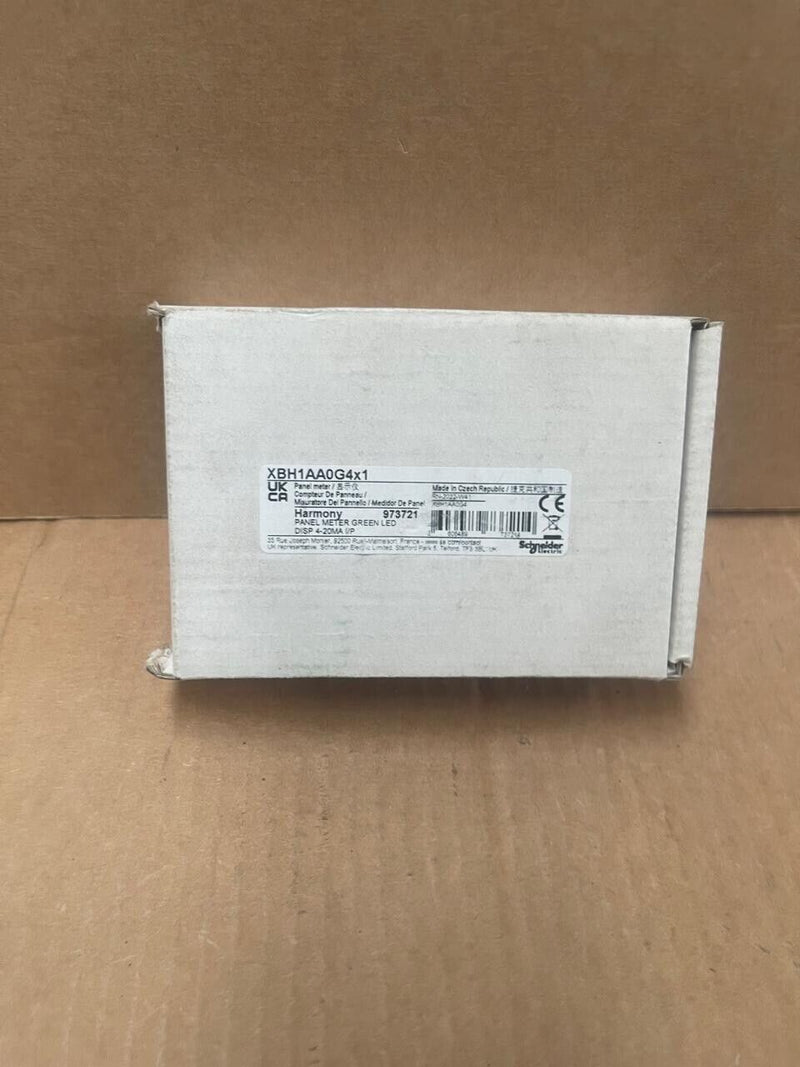 Schneider Electric - XBH1AA0G4 - Harmony XB5 Digital Panel Meter, 4-Digit Green