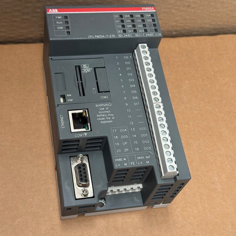 ABB – PM554-T-ETH A3 / 1TNE968900R0110 – Programmable Logic Controller