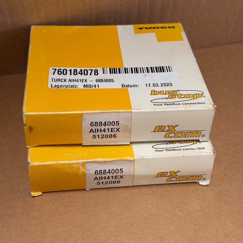 Turck – AIH41EX (6884005) – Excom I/O System 4-Channel Analog Input Module