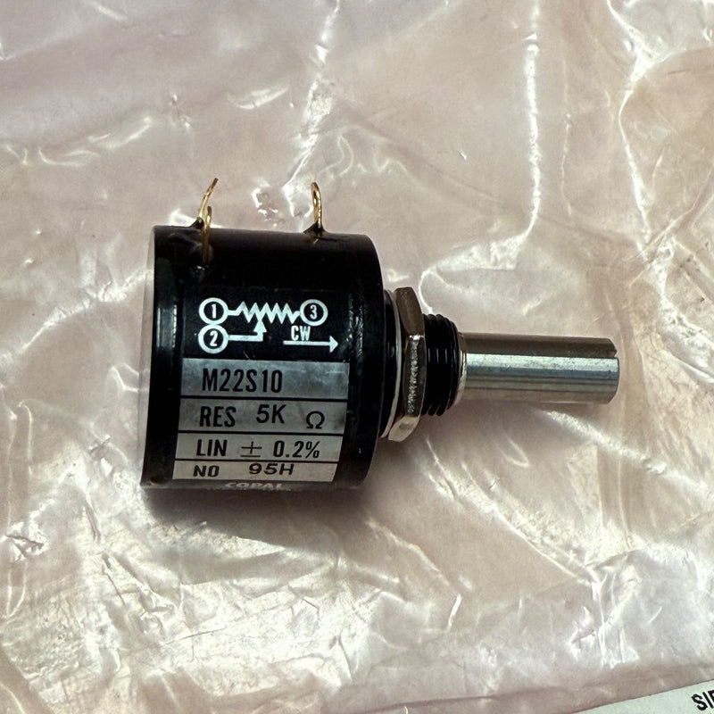 Nidec Copal Electronics – M22S10 – 10-Turn Precision Wirewound Potentiometer