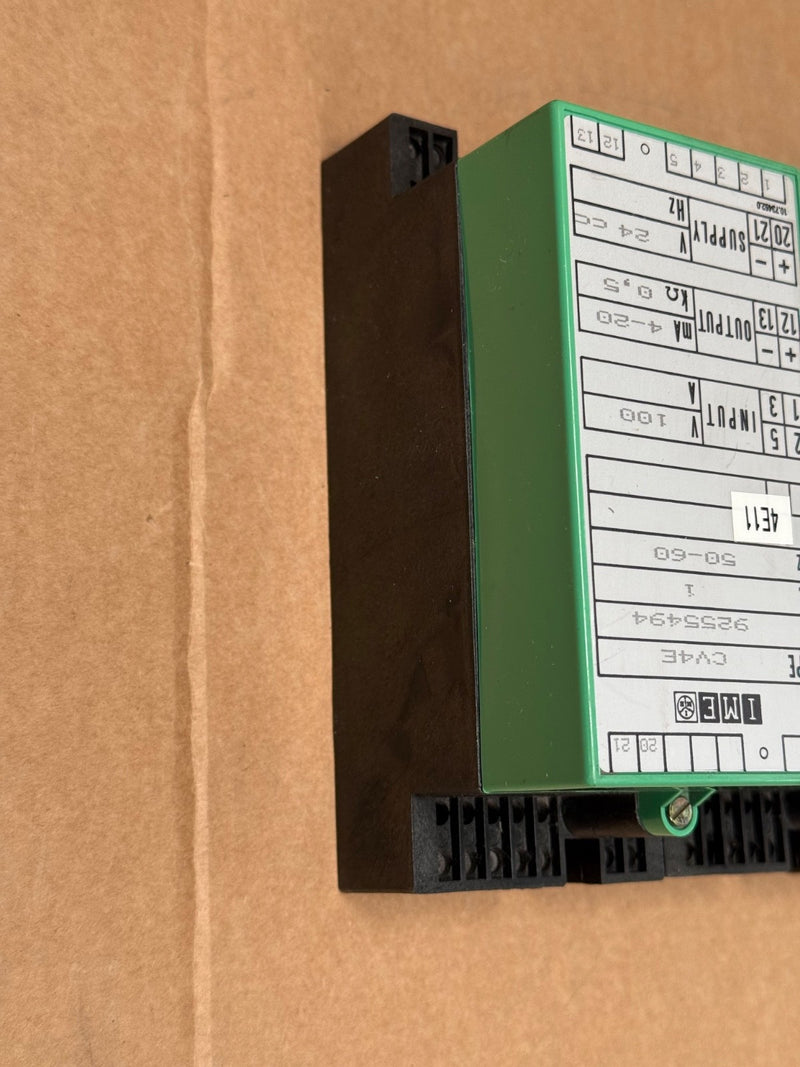 IME – CV4E – DIN‑Rail Analog Voltage-to-Current Signal Isolator