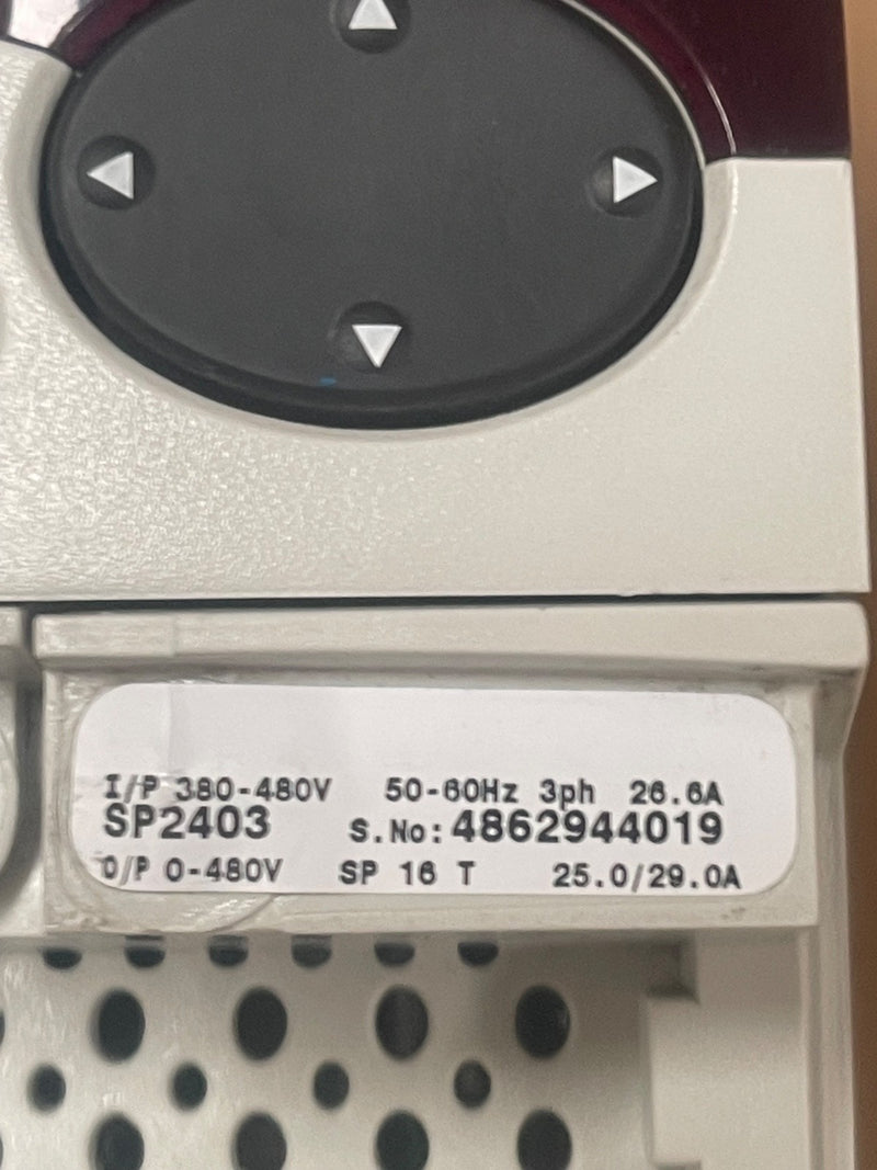 EMERSON – SP2403 – Unidrive SP AC & Servo Drive
