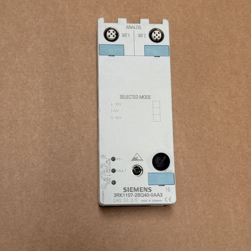 Siemens – 3RK1107-2BQ40-0AA3 – ASI Analog Output Module