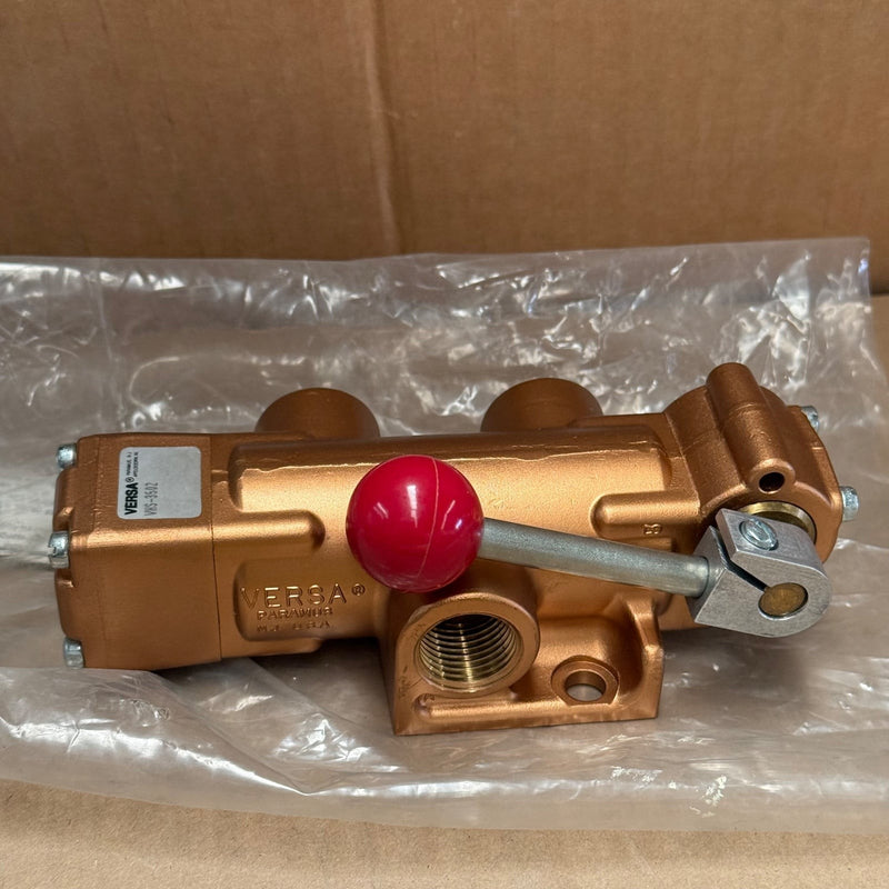 VERSA – VHS-3502 – Brass V-Series Directional Control Valve