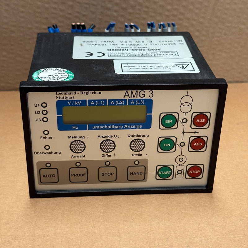Leonhard-Reglerbau – AMG 3S45-h0009B (AMG 3 NEB-EWA001) – Digital Synchronizing