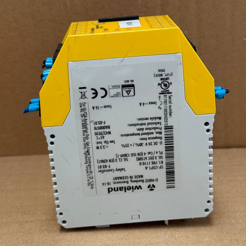 Wieland Electric – SP-COP1-A– Compact Controller / Base Safety Module 24 VDC