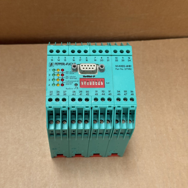Pepperl+Fuchs – IVI-KHD2-4HB1 / 27982 – SAFETY RELAY