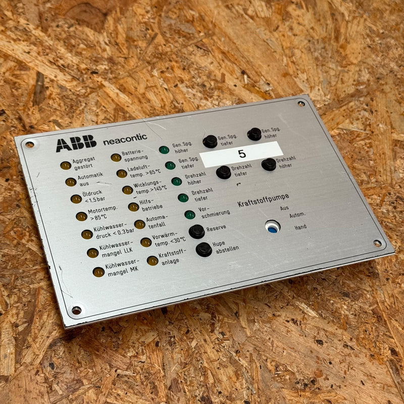 ABB – Neacontic – Engine / Generator Control & Annunciator Panel