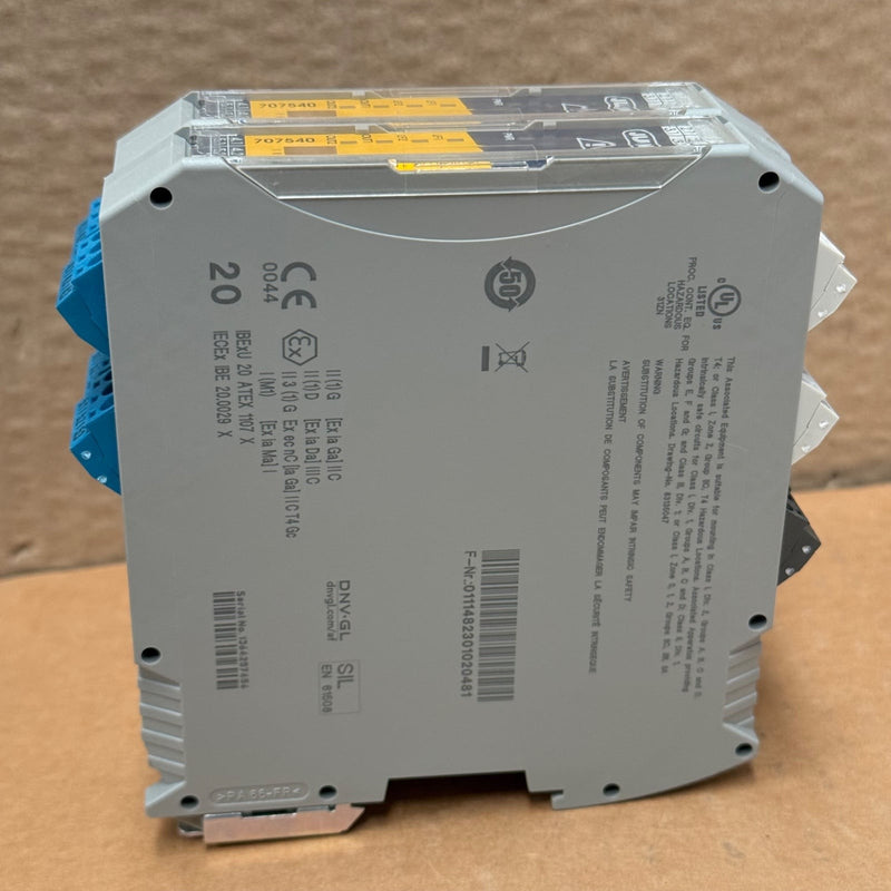 JUMO – 707540/38 – Two-Channel Ex-i Isolating Switch Amplifier