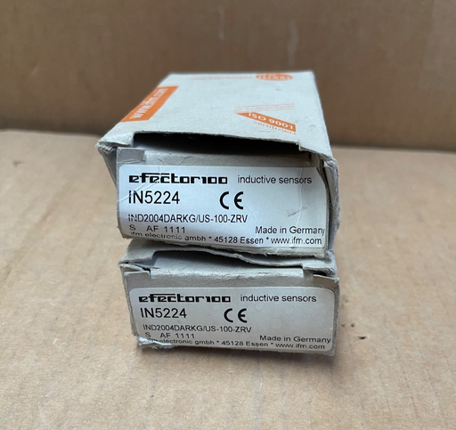 IFM Electronic – IN5224 – Inductive Dual Sensor (4 mm, DC, M12 Connector)