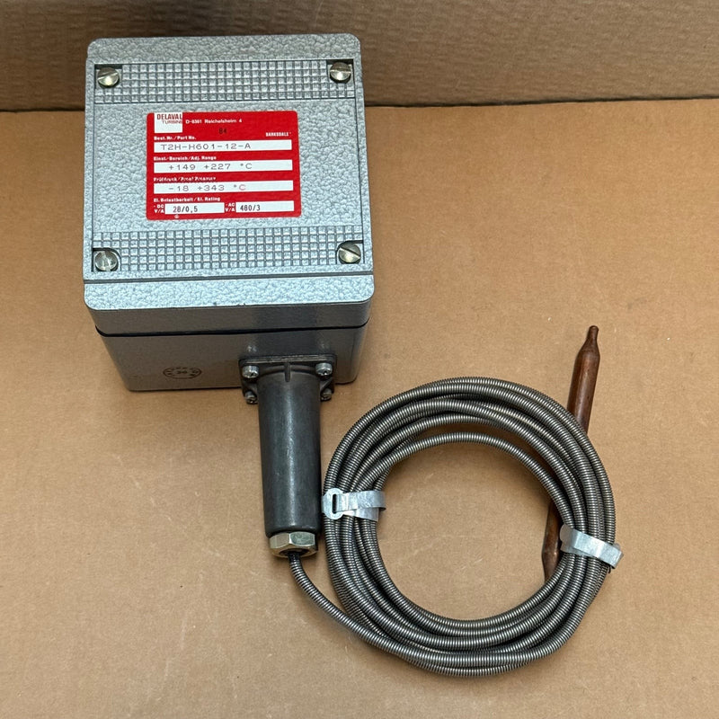 Barksdale – T2H-H601-12-A – T2H Series Remote Mount Temperature Switch