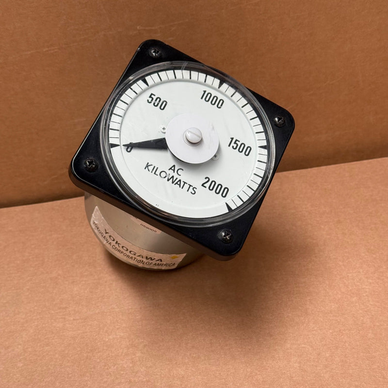 Yokogawa – AC Kilowatts Meter – 0–2000 kW Panel Meter