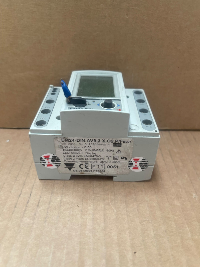 Carlo Gavazzi – EM24-DIN.AV9.3.X.02.P / FB001 – 3-Phase DIN-Rail Energy Analyzer