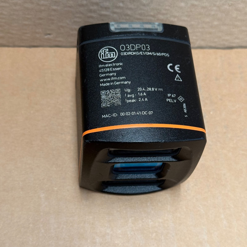 ifm – O3DP03 (O3DIRDKG/E1/GM/S/60/PDS) – 3D Time of Flight (ToF) Camera