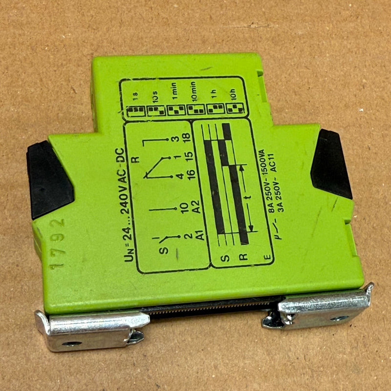 TELE Haase – CE1 / CE1X – Multifunction Time Delay Relay 24–240 VAC/DC, DIN Rail