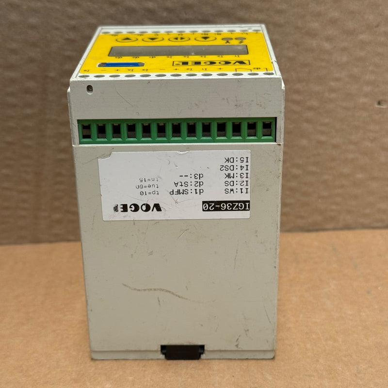 Vogel – IGZ36-20 – Electronic Control and Monitoring Unit / Lubrication System