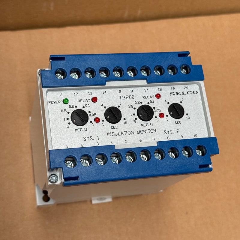 SELCO – T3200-01 – Insulation Monitoring Relay / Monitor (380V – 440V AC)