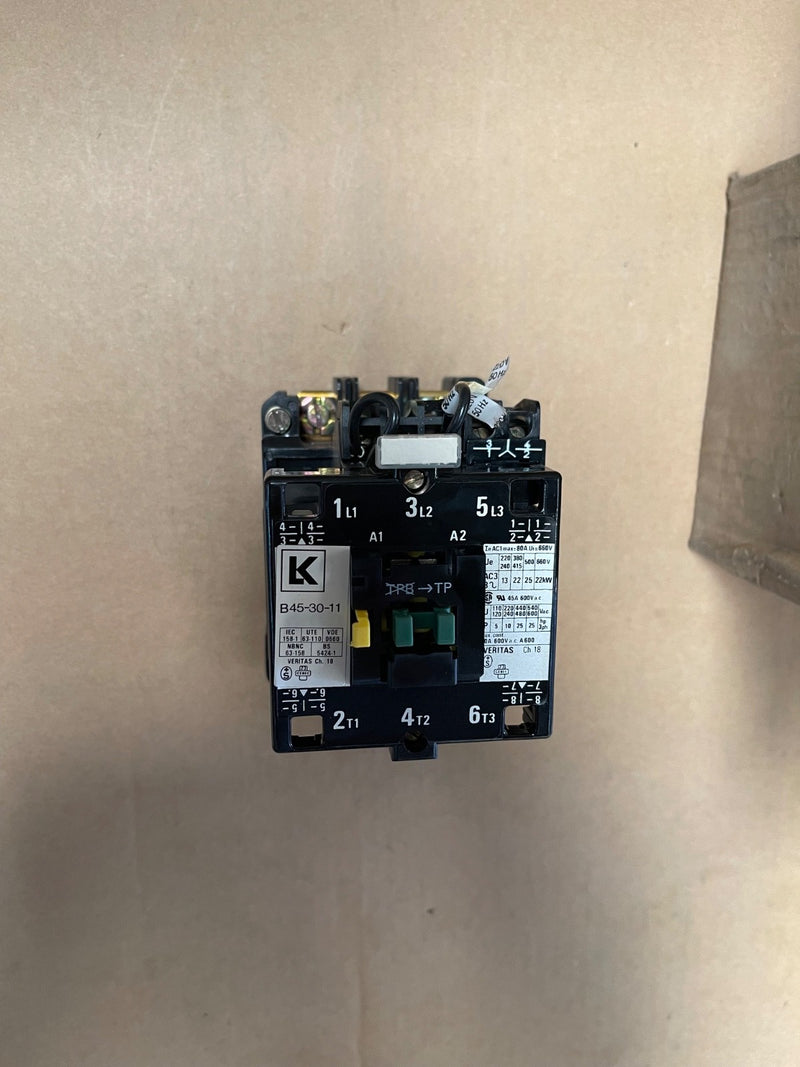 LK – B45‑30‑11 – Industrial 3‑Pole AC Contactor (30 A / Coil TBD)