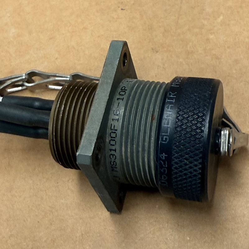 Amphenol – MS3100F16-10P + MS25043-16DA – Wall Mounting Receptacle Connector