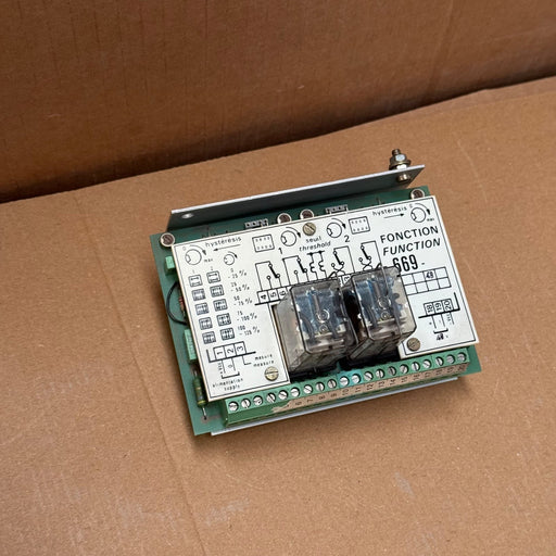 AEES – 669 – Dual Channel Timing Threshold Control Relay Module