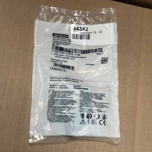 5PCS Siemens – 3SU1400-1AA10-1FA0 – Contact Module