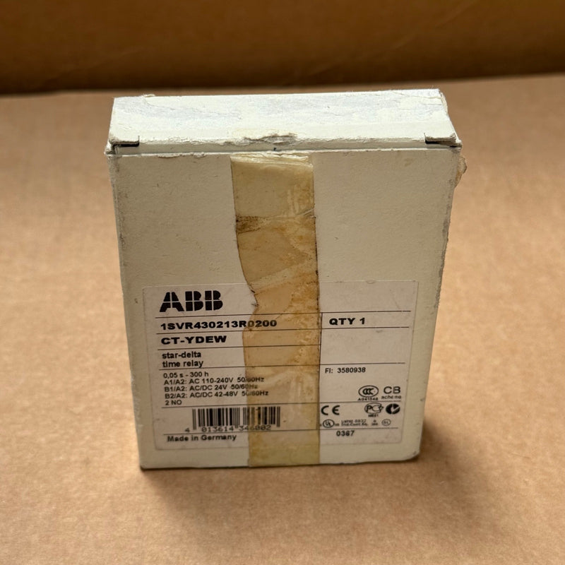 ABB – 1SVR430213R0200 – CT-YDEW Star-Delta Time Relay