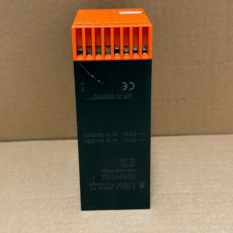 Dold – BD5987.02 – Emergency Stop Safety Relay 2 NO Safety Contacts