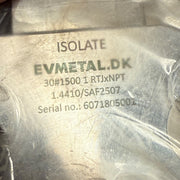 EV Metalværk – 30#1500 1RTJxNPT – Monoflange Instrument Valve