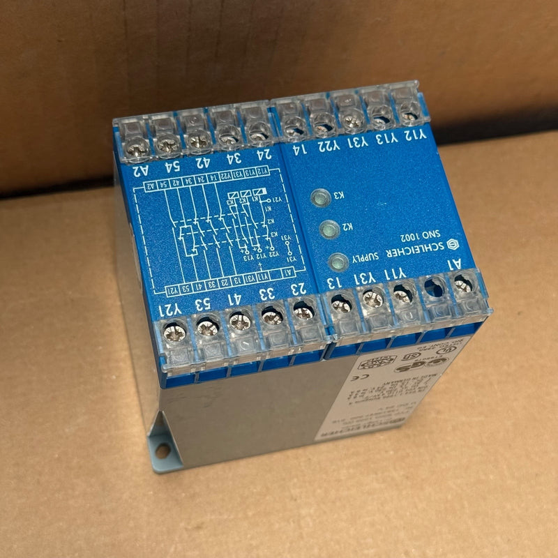 Schleicher – SNO 1002 – Emergency Stop & Safety Gate Relay