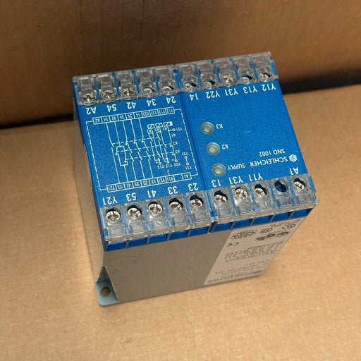 Schleicher – SNO 1002 – Emergency Stop & Safety Gate Relay