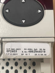 Control Techniques – SP2403 – Unidrive SP 11 kW / 15 hp AC Drive (380–480 VAC)