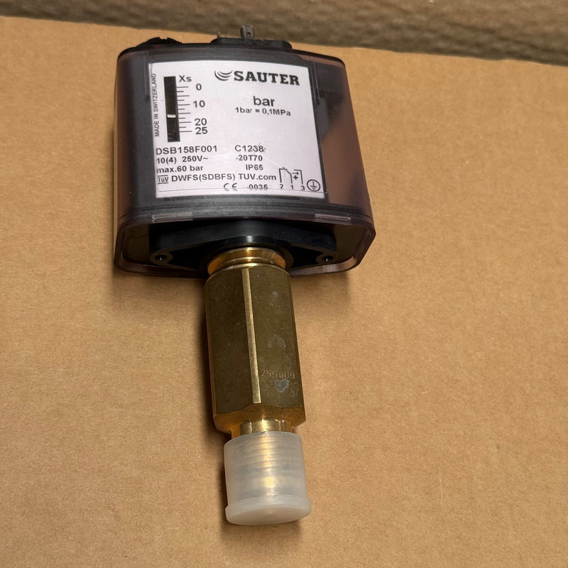 Sauter – DSB158F001 – Pressure Monitor / Pressure Switch (0 to 25 bar)