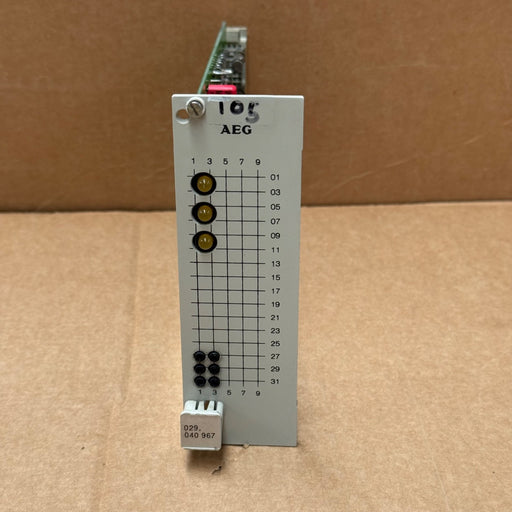 AEG – 029.040 967 – MODICON PLC Printed Circuit Board Module