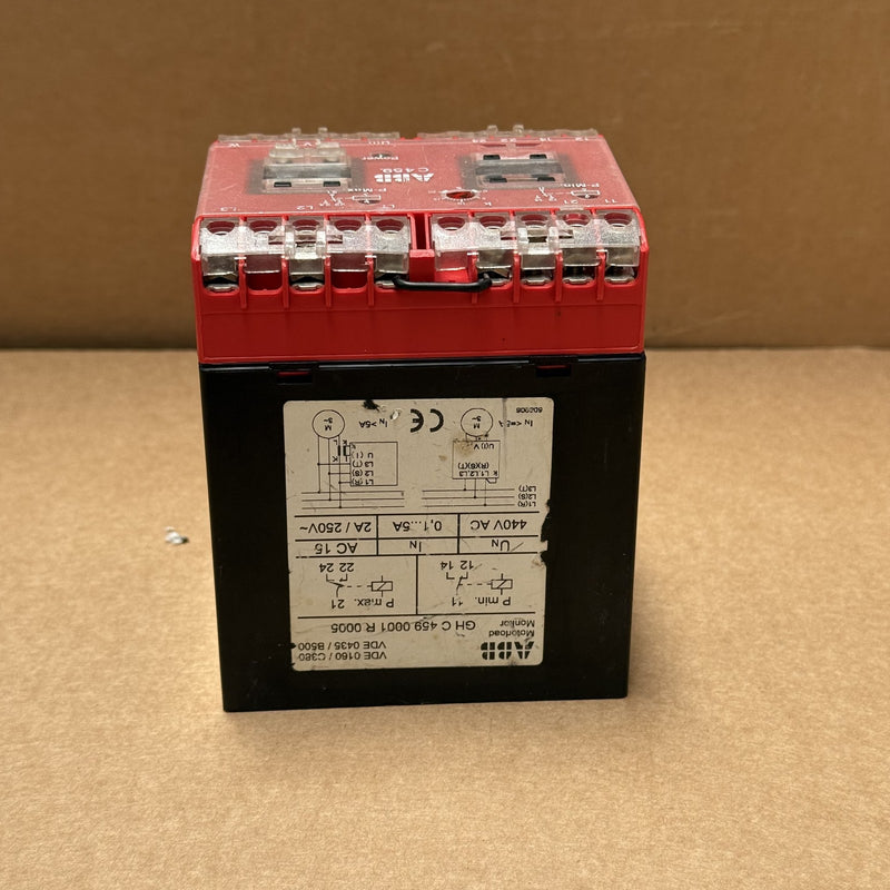 ABB – GHC4590001R0005 – C459 Three-Phase Monitoring Relay