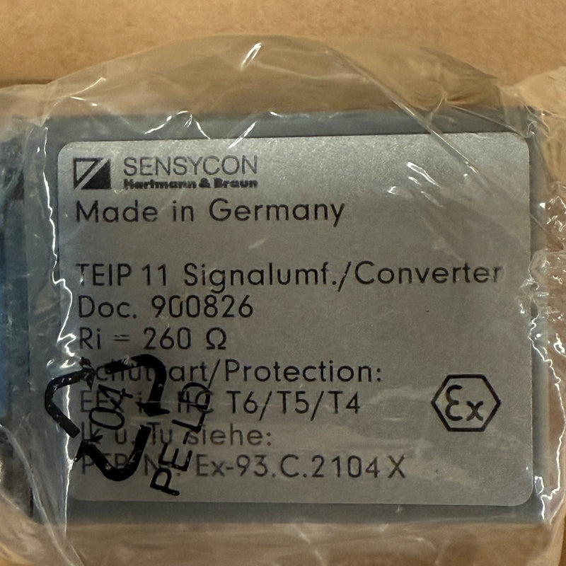 Sensycon – TEIP11 – I/P Signal Converter (4–20 mA to 0.2–1 bar / 3–15 psi)
