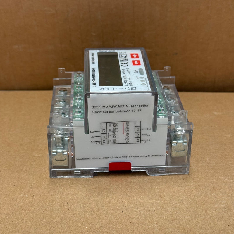 Inepro – PRO380-Mod – 3-Phase Smart Energy Meter (Modbus RTU) EN50470-1/3