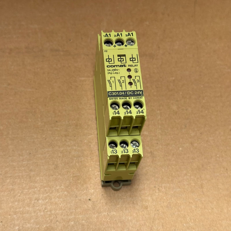 Comat Releco – C301.04/DC24V – 3-Channel Control Relay