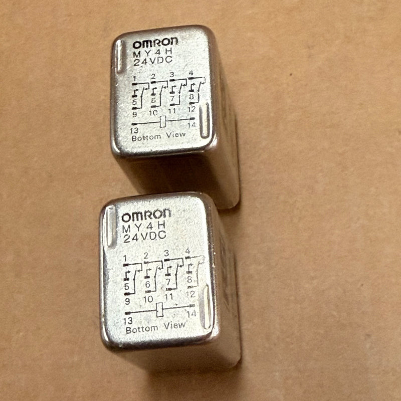 2PCs Omron – MY4H – Hermetically Sealed Miniature Power Relay